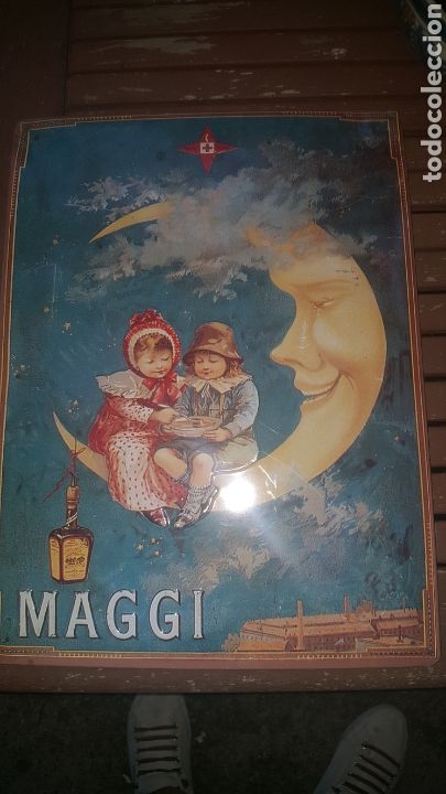 Affiches: chapa publicidad maggi