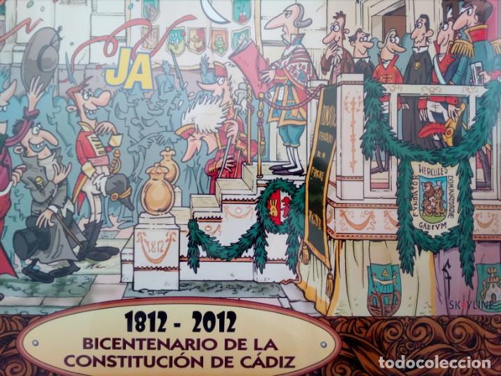 Carteles: Cuadro Bicentenario De La Constitucion De Cadiz 1812-2012 - Foto 3