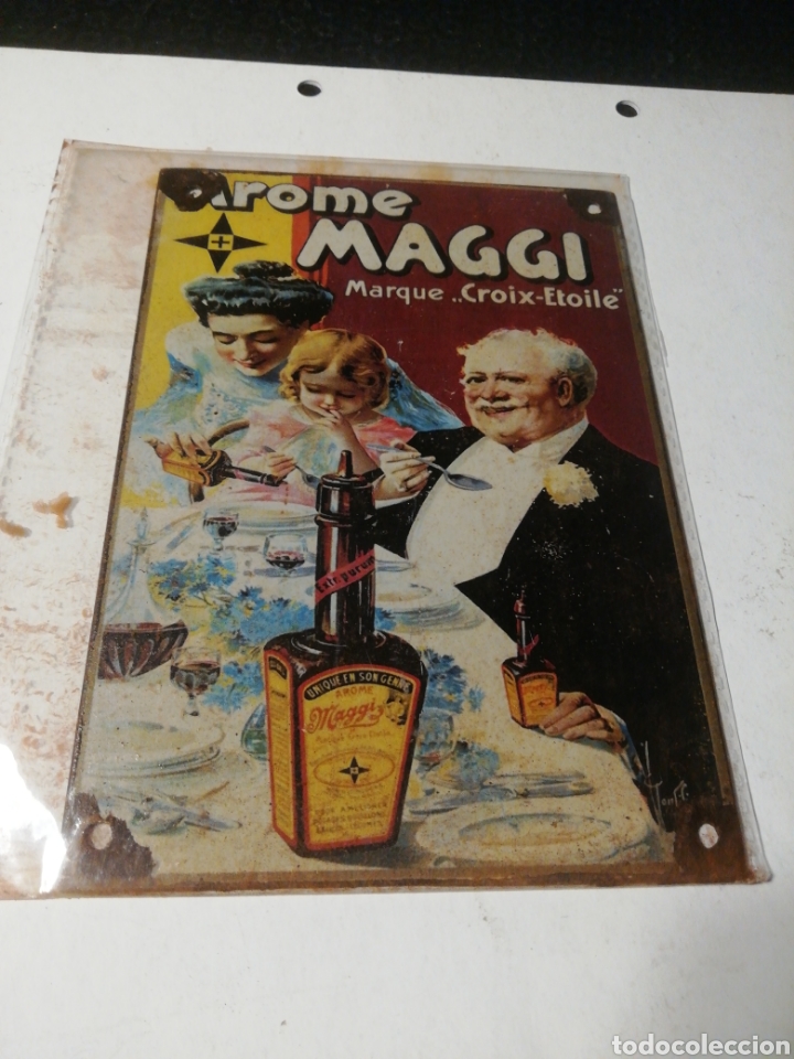 Carteles: Chapa Arome de Maggi - Foto 1