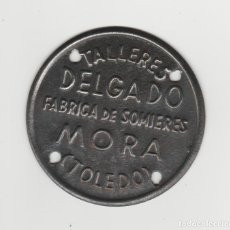 Carteles: CHAPA DE TALLERES DELGADO-FABRICA DE SOMIERES-MORA-TOLEDO