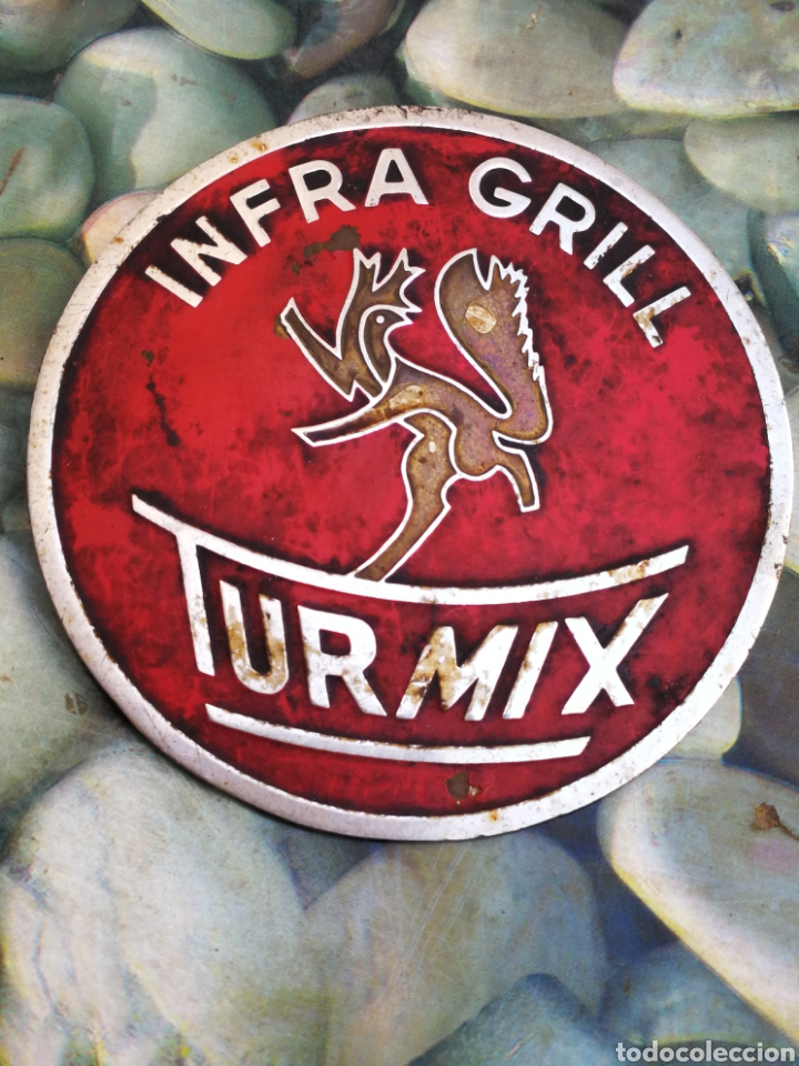 Affiches: CHAPA MET&Aacute;LICA TURMIX, INFRA GRILL- 8 CM.