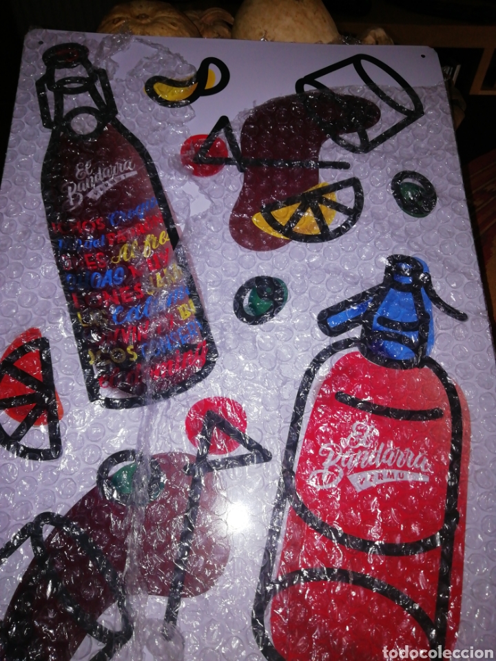 Carteles: Chapa EL BANDARRA vermut - Foto 2