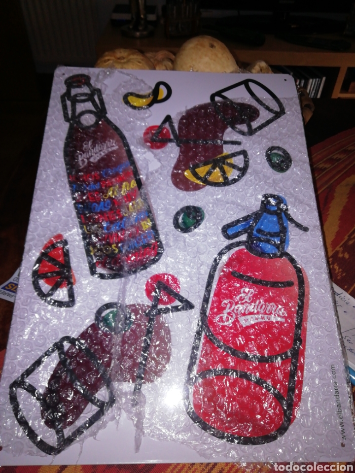 Carteles: Chapa EL BANDARRA vermut - Foto 1