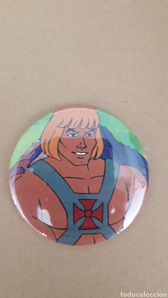Affiches: PACK DE 5 IMANES DE 75MM DE DI&Aacute;METRO DE HE-MAN. MASTERS DEL UNIVERSO