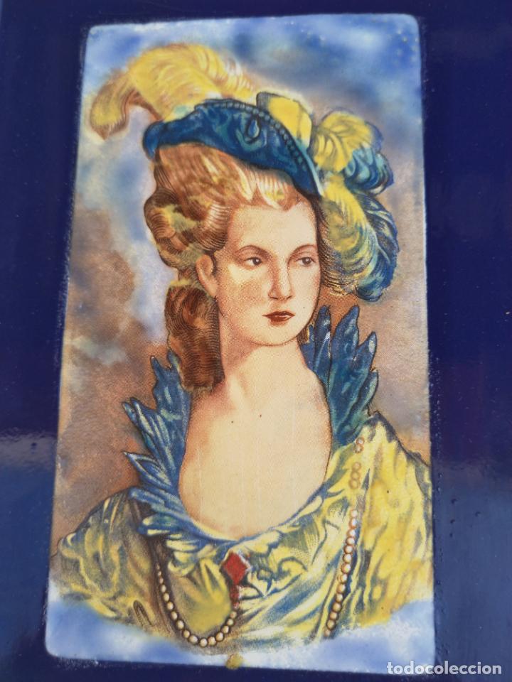 Carteles: Placa esmaltada elegante se&ntilde;ora con sombrero - Foto 6
