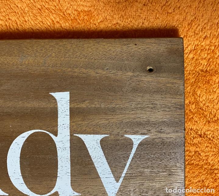 Carteles: Cartel en madera VARON DANDY - Foto 5
