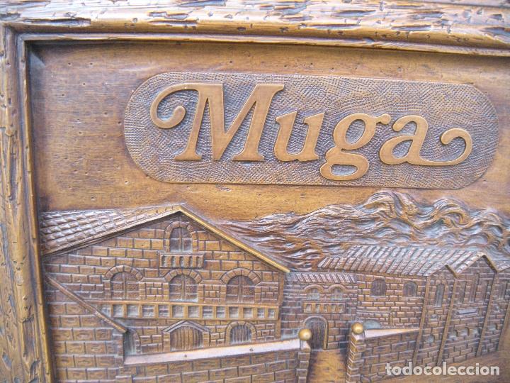 Carteles: VINO. CUADRO BODEGAS MUGA. - Foto 5