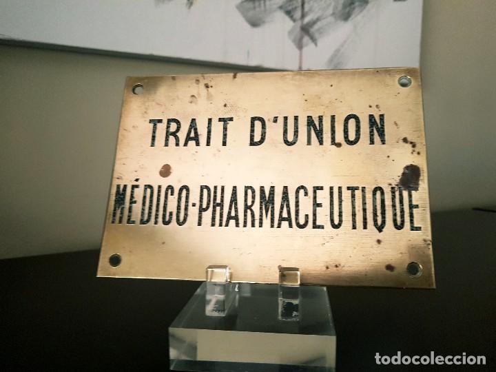 Carteles: PLACA BRONCE M&Eacute;DICO - Foto 2