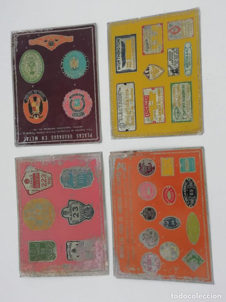 Carteles: chapas esmaltadas litografiadas - Foto 1