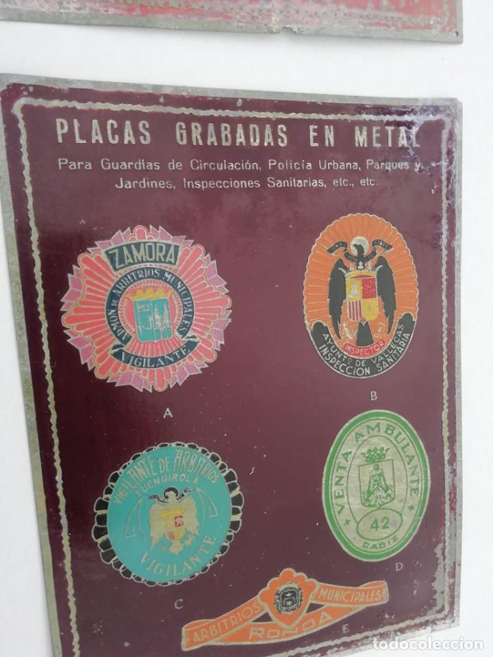 Carteles: chapas esmaltadas litografiadas - Foto 8