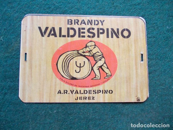 Carteles: CHAPA BRANDY VALDESPINO - Foto 1