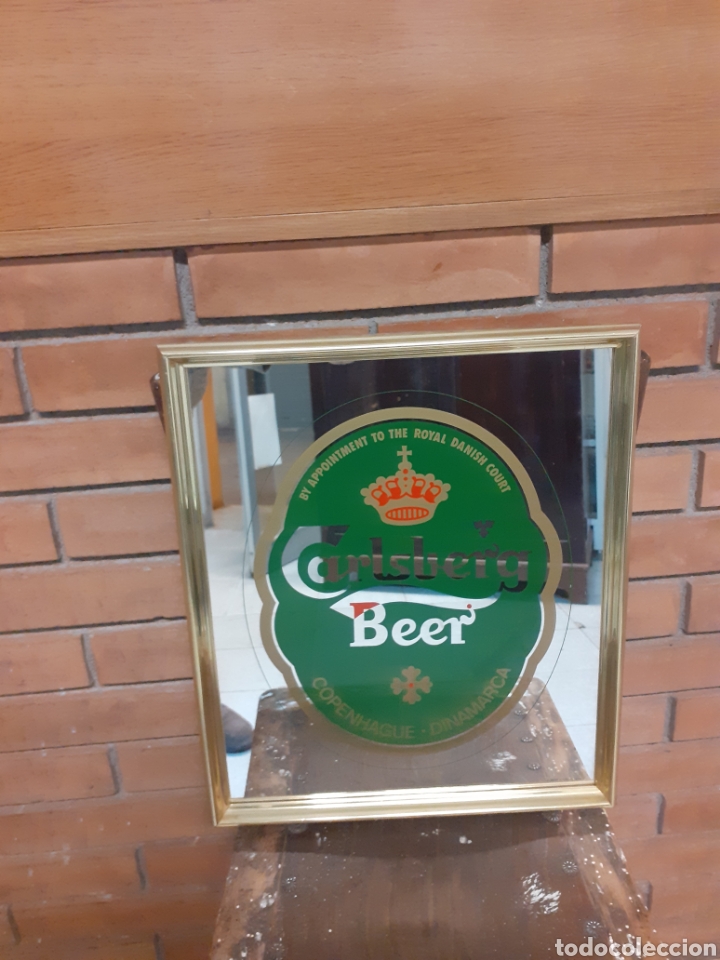 Posters: Espejo publicitario cerveza Carlsberg