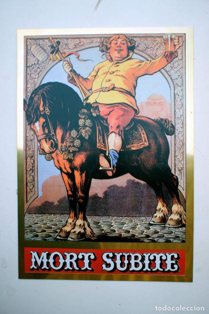 Carteles: Chapa publicidad Mort Subite - Foto 1