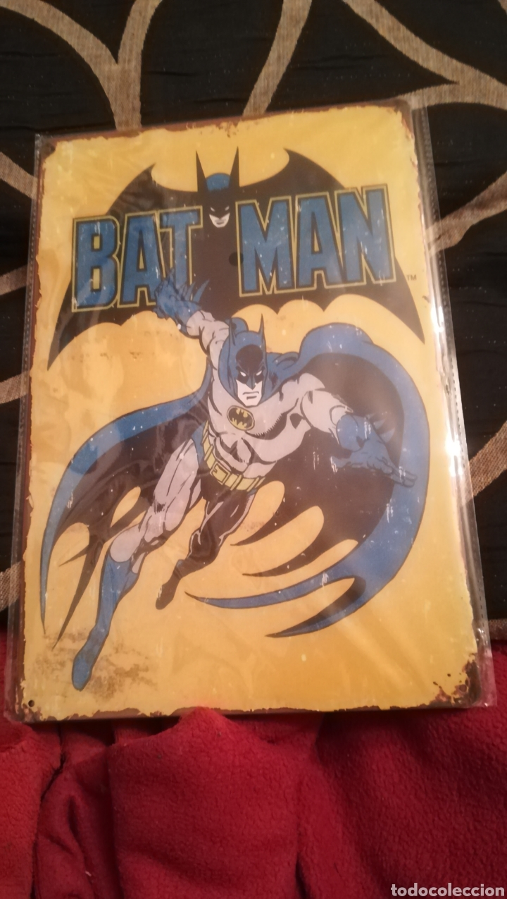 Carteles: Cartel de chapa de Batman - Foto 1