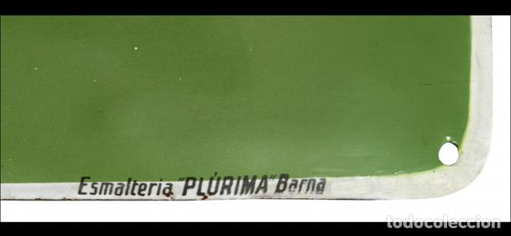 Carteles: Chapa esmaltada &ldquo;Winterthur&rdquo; accidentes, pl&uacute;rima - Foto 2