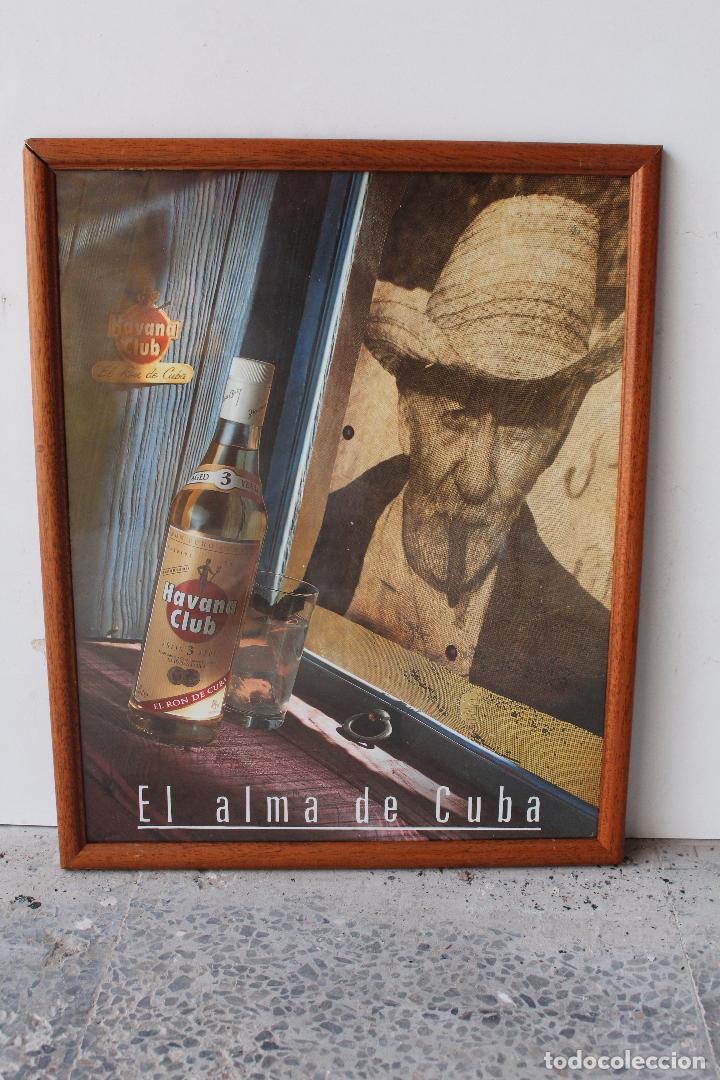 cuadro publicidad ron havana club - el alma de - Buy Antique posters,  enameled and lithographed plates and mirrors on todocoleccion