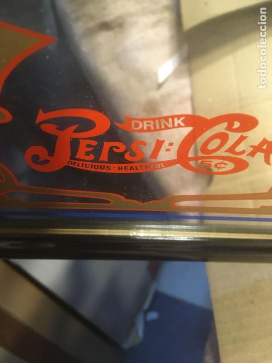 Carteles: Espejo pepsi cola mide 33,5 x 43,5 cms. - Foto 4