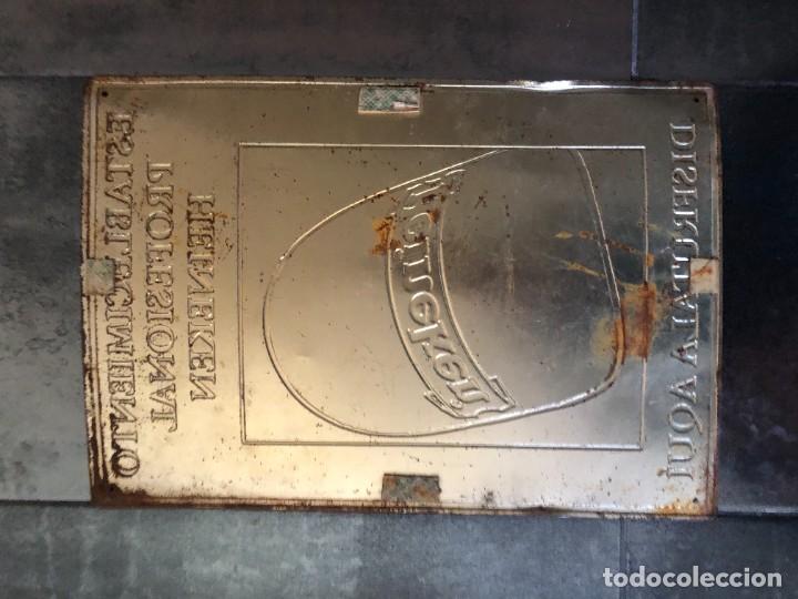 Carteles: CHAPA PUBLICIDAD HEINEKEN - Foto 2