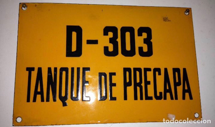 Carteles: tanque de precapa- esmaltada - Foto 1