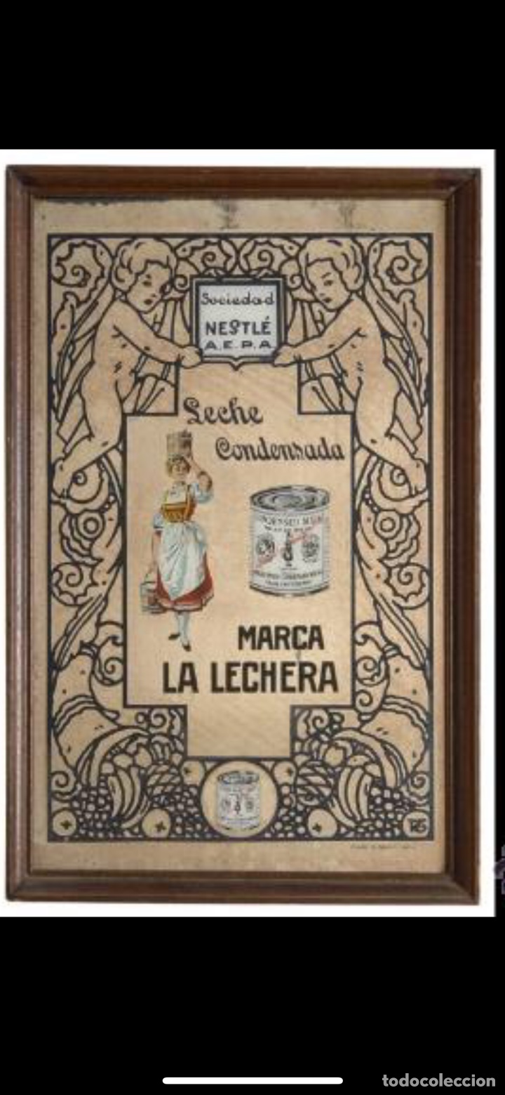 Carteles: Espejo la lechera a&ntilde;os 60/70 - Foto 2