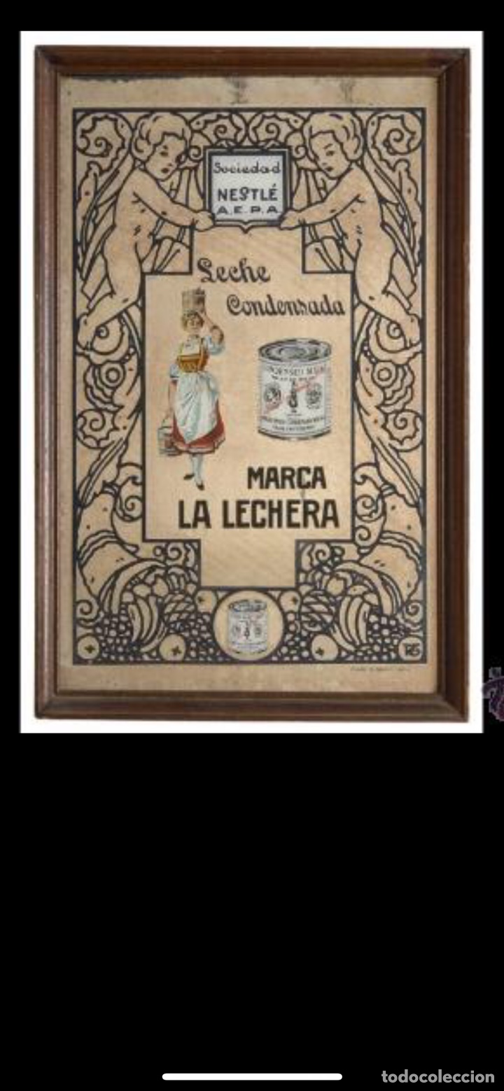Carteles: Espejo la lechera a&ntilde;os 60/70 - Foto 1