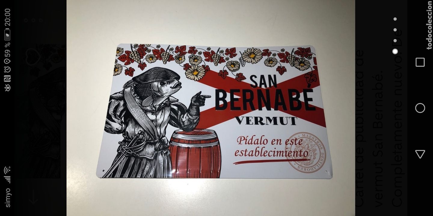 Carteles: Vermut San bernabe - Foto 2