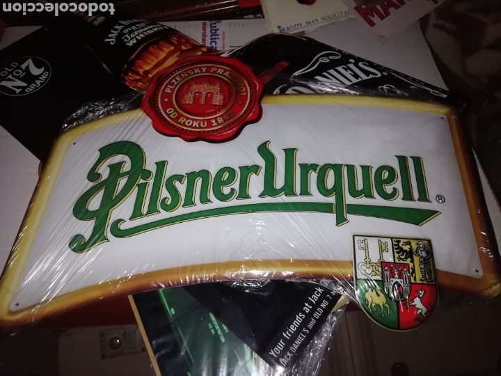 Carteles: Chapa Pilssen urquell - Foto 1