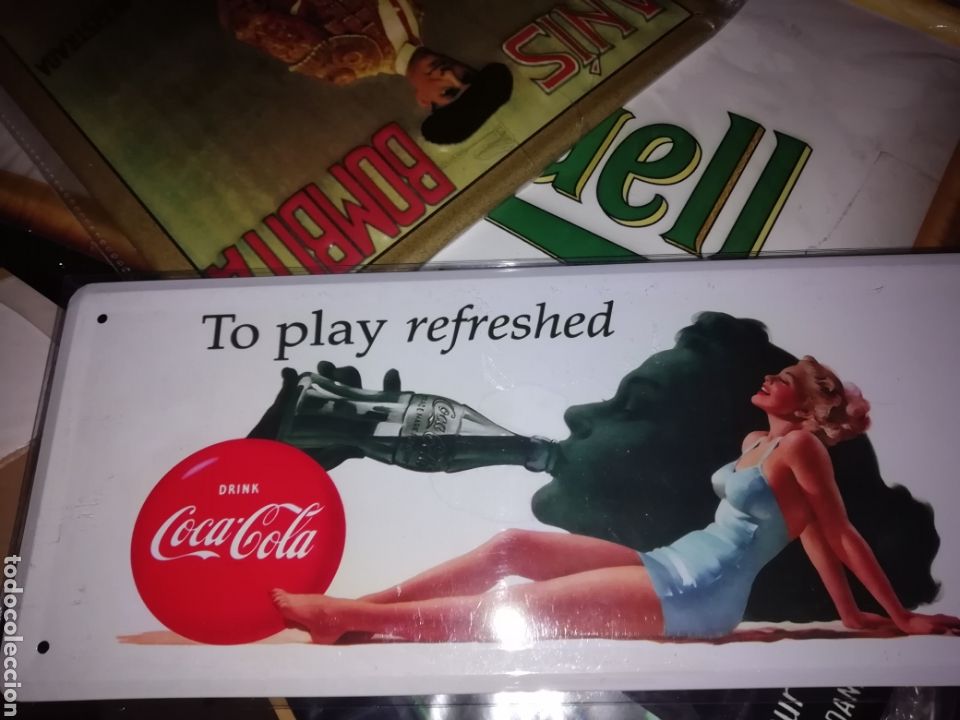 Carteles: Chapa coca cola - Foto 2
