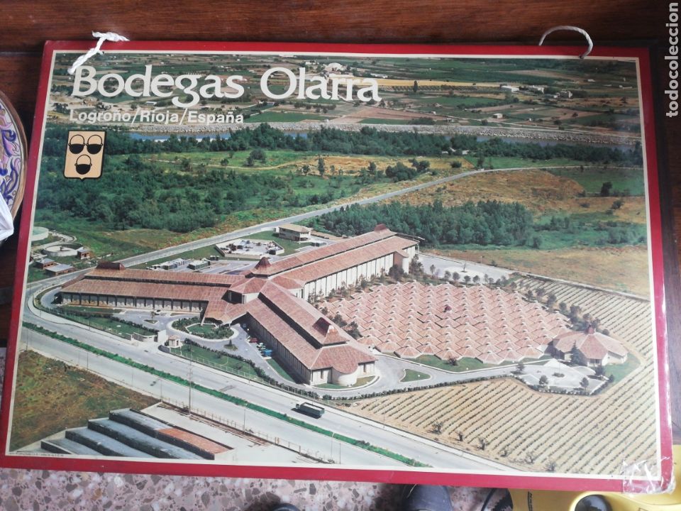 Affiches: Publicidad Bodegas Olarra 70 x 48