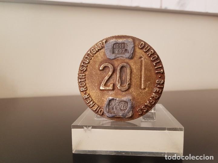 Carteles: PLACA BRONCE DE BARRILES - Foto 2
