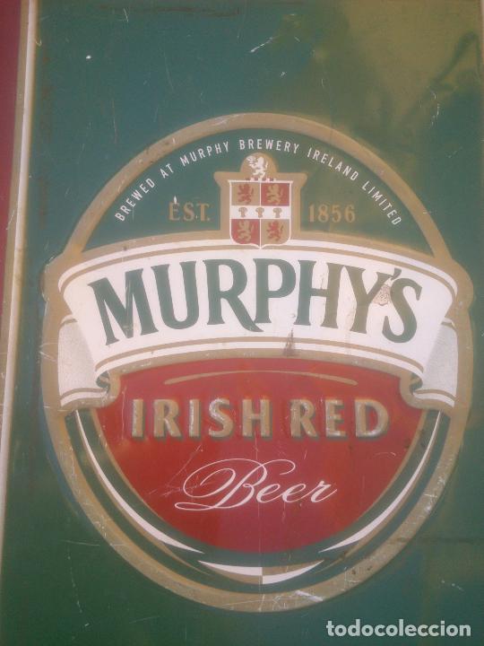 Carteles: CHAPA PUBLICIDAD CERVEZA MURPHYS - Foto 5