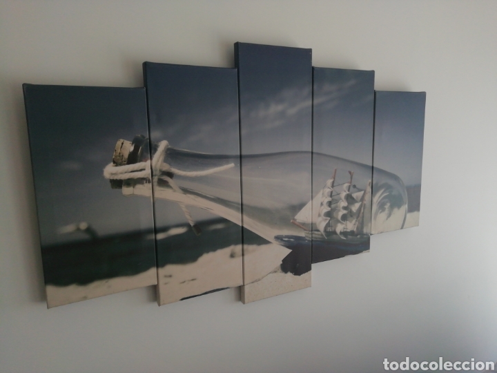 Carteles: Cuadro botella barco - Foto 3
