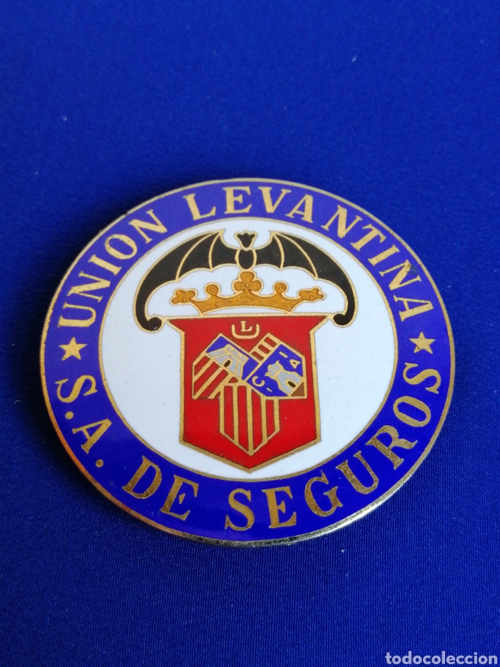 Carteles: UNION LEVANTINA DE SEGUROS PLACA - Foto 1