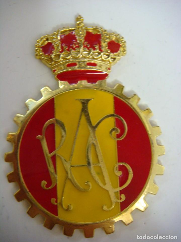 Carteles: PLACA DEL RAC ESMALTADA-(&) - Foto 1