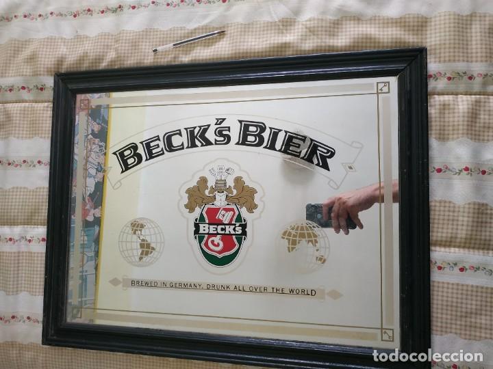 Carteles: beck&acute;s bier espejo mirror - Foto 1