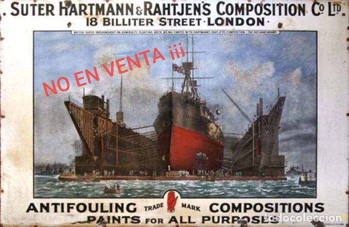 Carteles: CARTEL BARCOS SUTER HARTMANN - Foto 3