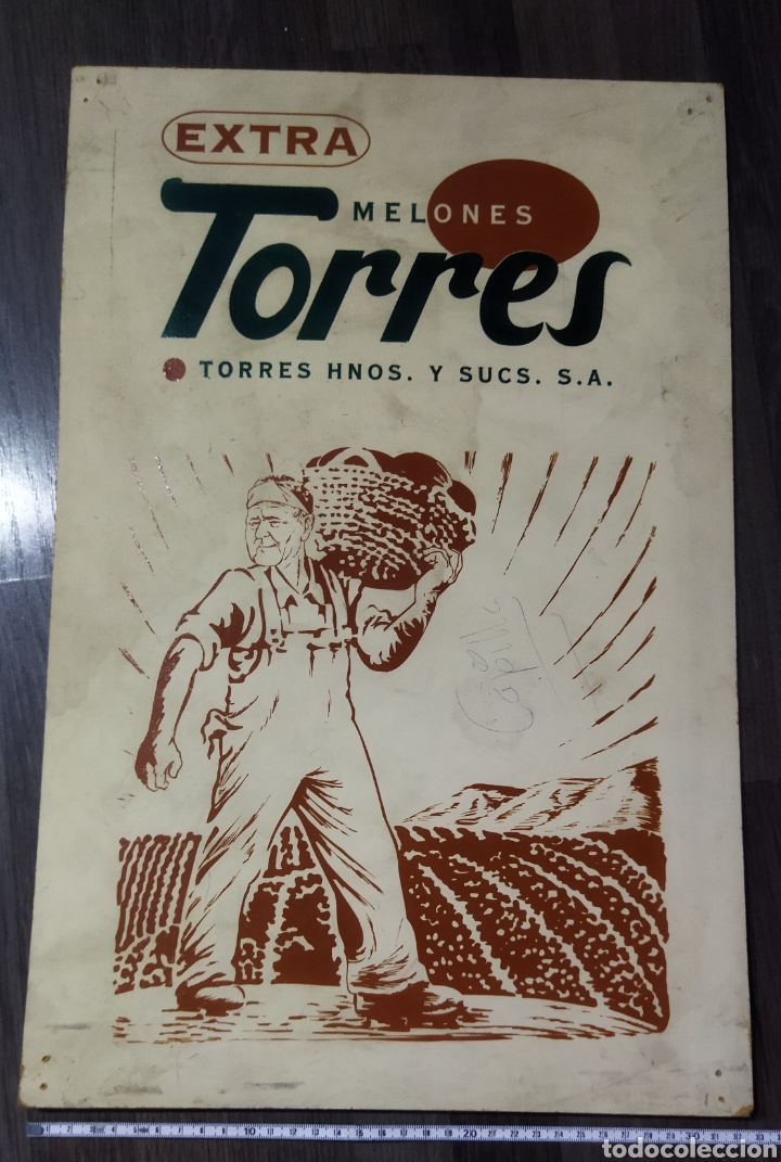 Carteles: Cartel de madera melones extra Torres - Foto 5