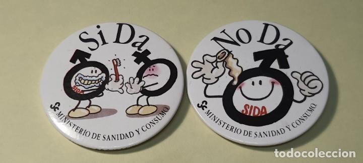 Affiches: DOS CHAPAS. CAMPA&Ntilde;A contra el SIDA. 1988