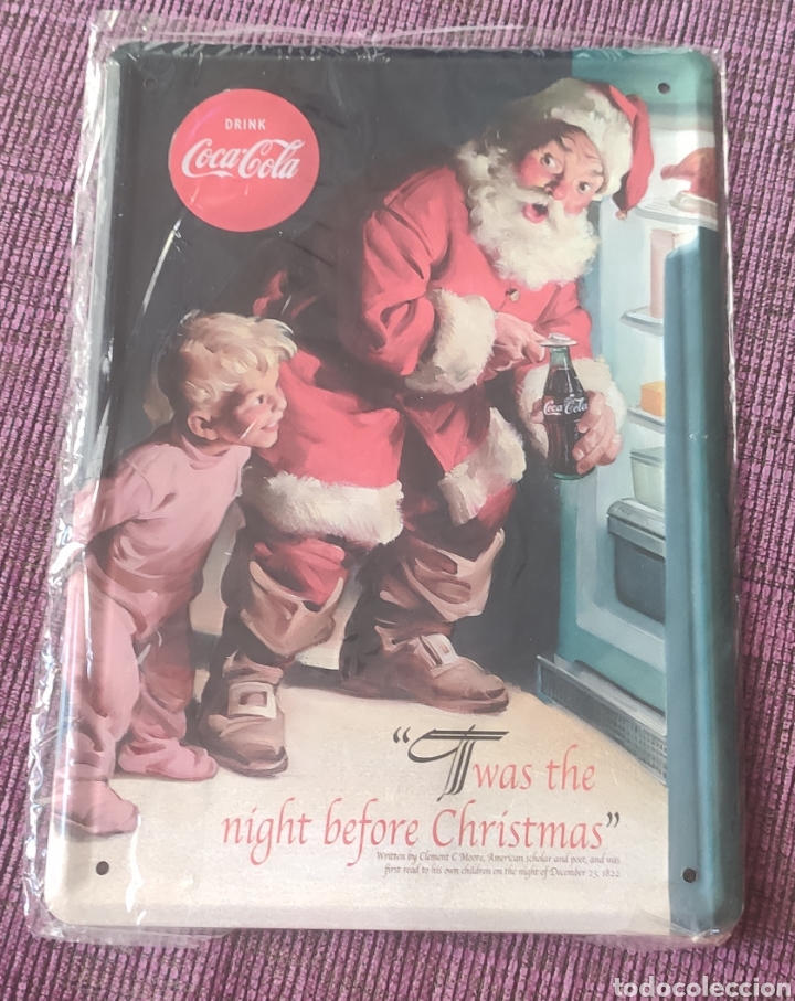 Carteles: Chapa anuncio Cocacola - Foto 1