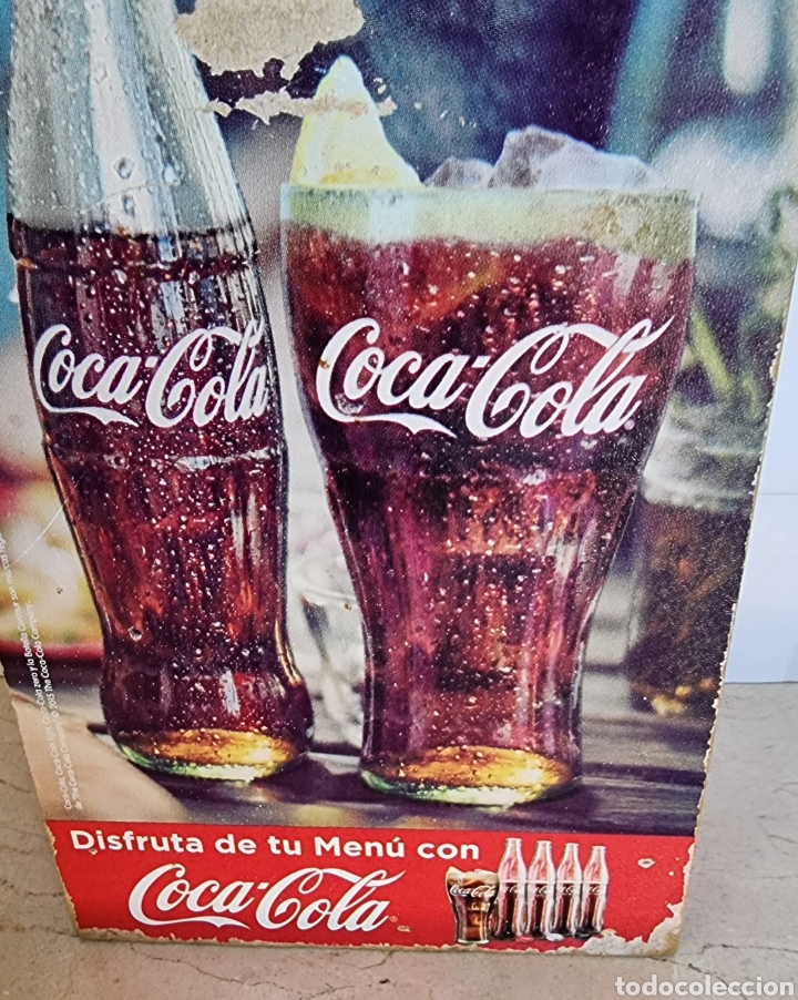 Carteles: Expositor de Coca-Cola y de los men&uacute;s, con caj&oacute;n. - Foto 3