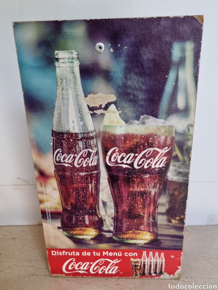 Carteles: Expositor de Coca-Cola y de los men&uacute;s, con caj&oacute;n. - Foto 4