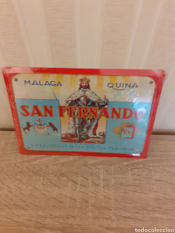 Posters: Chapa publicitaria ,mide 18x12,esta nueva