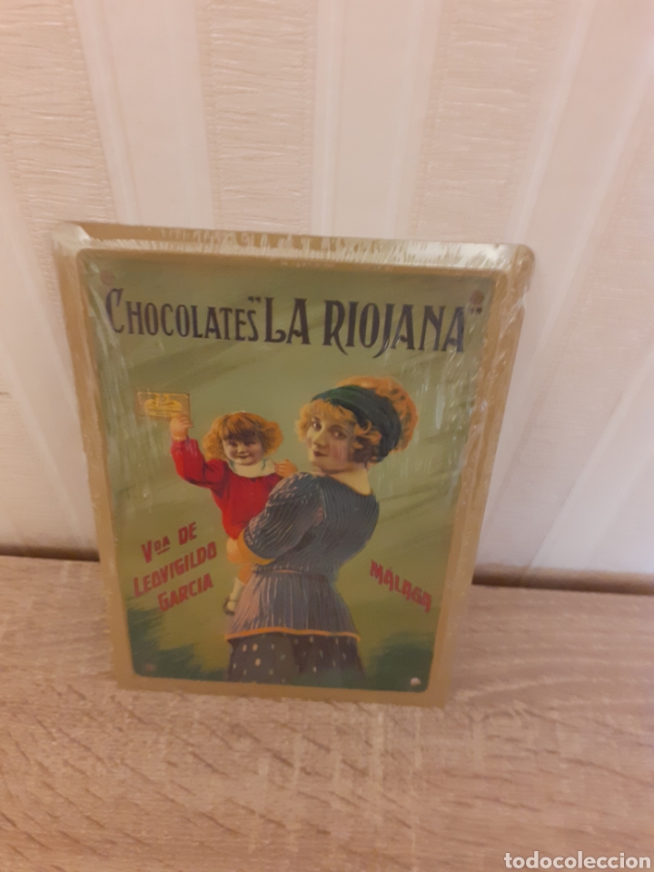 Posters: Chapa publicitaria ,mide 18x12,esta nueva.