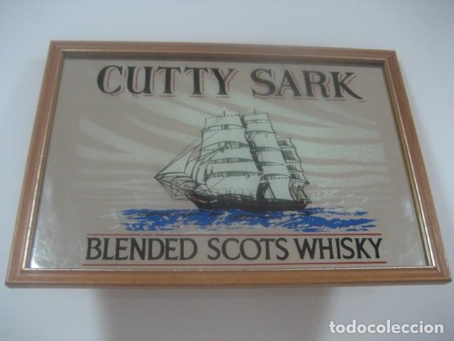 Carteles: CUADRO ESPEJO WHISKY CUTTY SARK - Foto 1