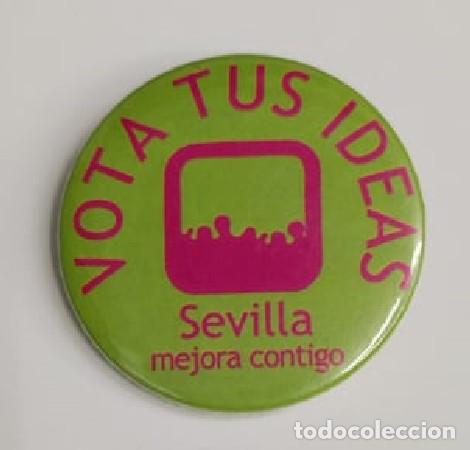 Affiches: CHAPA VOTA TUS IDEAS. SEVILLA MEJORA CONTIGO. CHAPAROPA-41