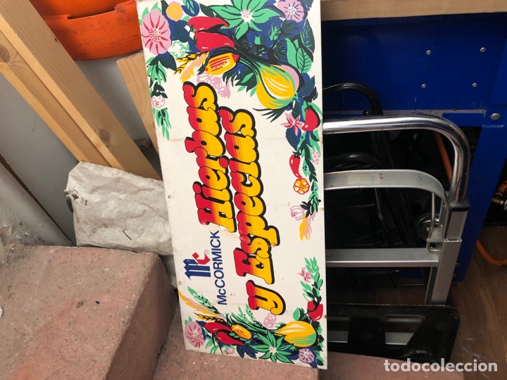 Affiches: Chapa publicidad hierbas y especias