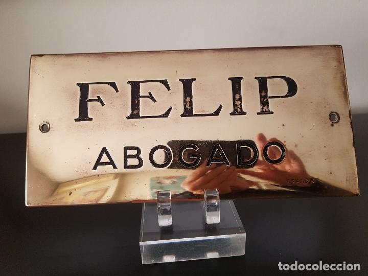 Carteles: PLACA FELIP ABOGADO - Foto 3
