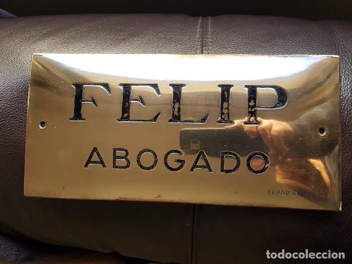 Carteles: PLACA FELIP ABOGADO - Foto 4