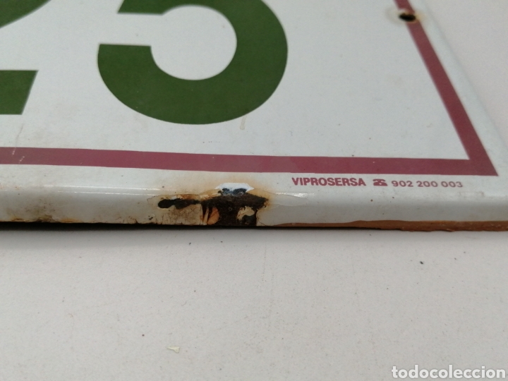 Carteles: Chapa esmaltada. Viprosersa - Foto 3