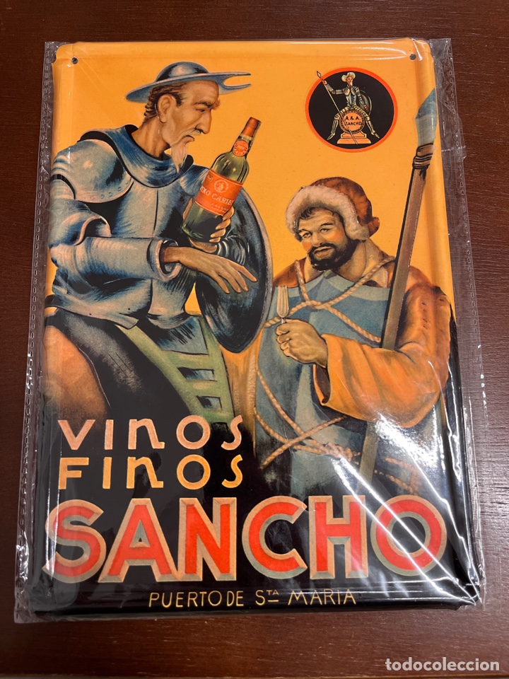 Affiches: Reproducci&oacute;n cartel Vinos Sancho-Cervantina